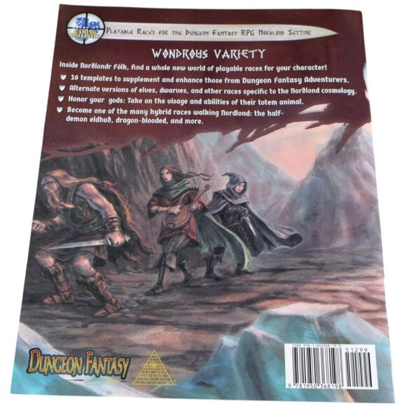 Nordlondr Folk Tabletop RPG Supplement Kevin Smyth Dungeon Fantasy GURPS Gaming - Picture 6 of 9